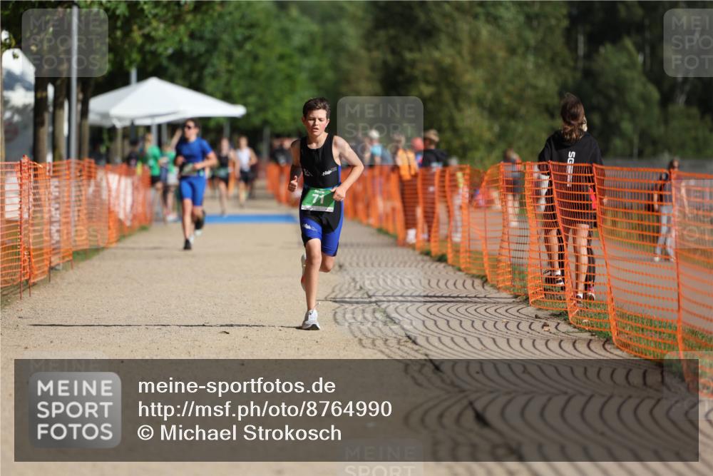 07.09.2025 - 19. Norderstedt Triathlon Michael Strokosch http://msf.ph/oto/8764990 07.09.2025 10:48:46 Laufen 71, 654 meine-sportfotos.de