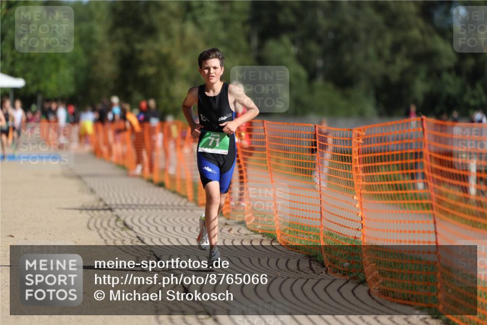 07.09.2025 - 19. Norderstedt Triathlon Michael Strokosch http://msf.ph/oto/8765066 07.09.2025 10:48:48 Laufen 71, 654 meine-sportfotos.de
