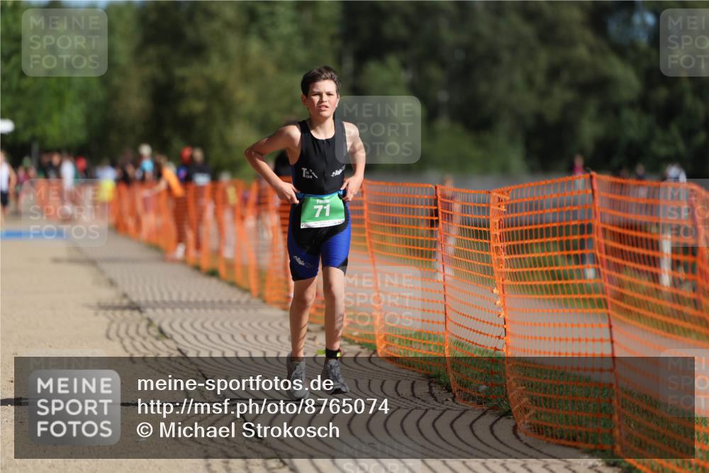 07.09.2025 - 19. Norderstedt Triathlon Michael Strokosch http://msf.ph/oto/8765074 07.09.2025 10:48:48 Laufen 71, 654 meine-sportfotos.de