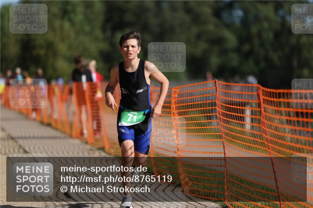 07.09.2025 - 19. Norderstedt Triathlon Michael Strokosch http://msf.ph/oto/8765119 07.09.2025 10:48:49 Laufen 71, 654 meine-sportfotos.de