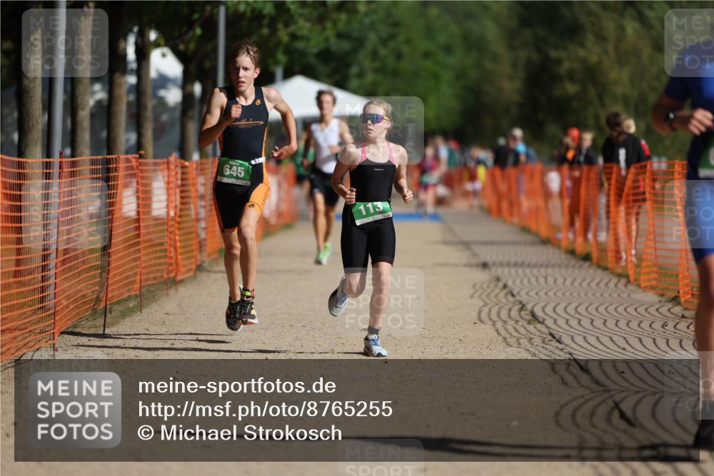 07.09.2025 - 19. Norderstedt Triathlon Michael Strokosch http://msf.ph/oto/8765255 07.09.2025 10:48:57 Laufen 113, 645, 665, 675 meine-sportfotos.de