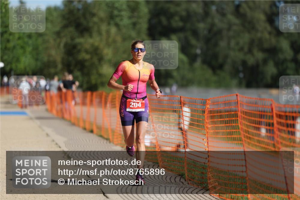 07.09.2025 - 19. Norderstedt Triathlon Michael Strokosch http://msf.ph/oto/8765896 07.09.2025 11:32:48 Laufen 204 meine-sportfotos.de