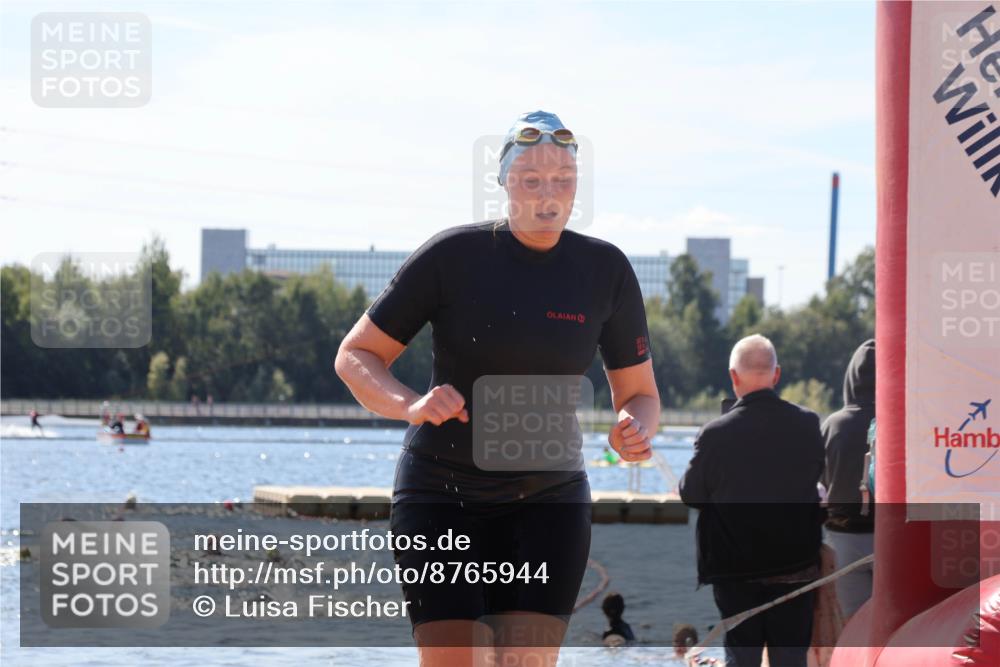 07.09.2025 - 19. Norderstedt Triathlon Luisa Fischer http://msf.ph/oto/8765944 07.09.2025 12:37:14 Schwimmen 313, 319, 333, 343, 804 meine-sportfotos.de