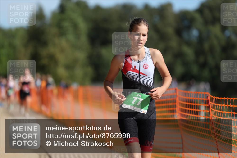 07.09.2025 - 19. Norderstedt Triathlon Michael Strokosch http://msf.ph/oto/8765990 07.09.2025 10:49:42 Laufen 77 meine-sportfotos.de