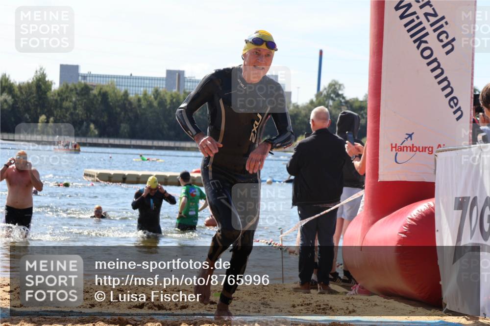07.09.2025 - 19. Norderstedt Triathlon Luisa Fischer http://msf.ph/oto/8765996 07.09.2025 12:37:29 Schwimmen 338 meine-sportfotos.de