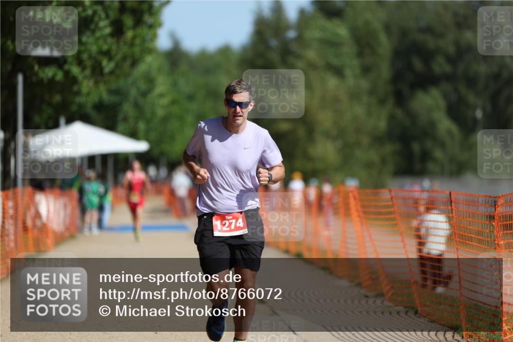 07.09.2025 - 19. Norderstedt Triathlon Michael Strokosch http://msf.ph/oto/8766072 07.09.2025 11:33:31 Laufen 1274 meine-sportfotos.de