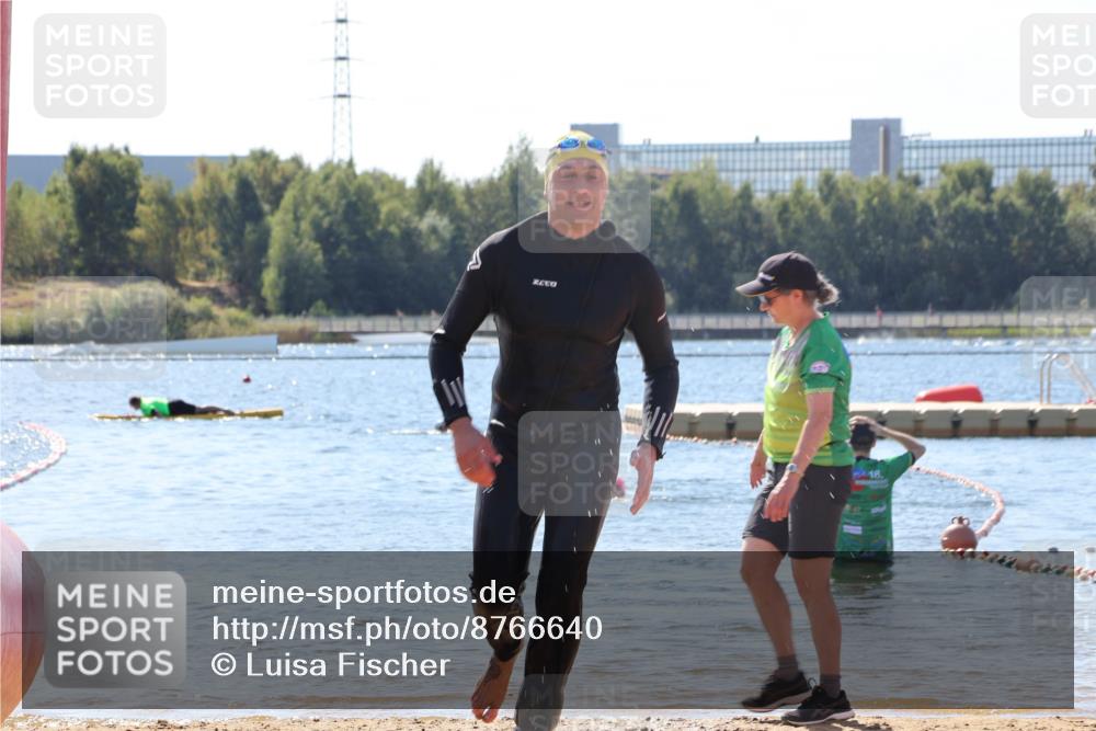 07.09.2025 - 19. Norderstedt Triathlon Luisa Fischer http://msf.ph/oto/8766640 07.09.2025 12:40:56 Schwimmen 312, 790 meine-sportfotos.de