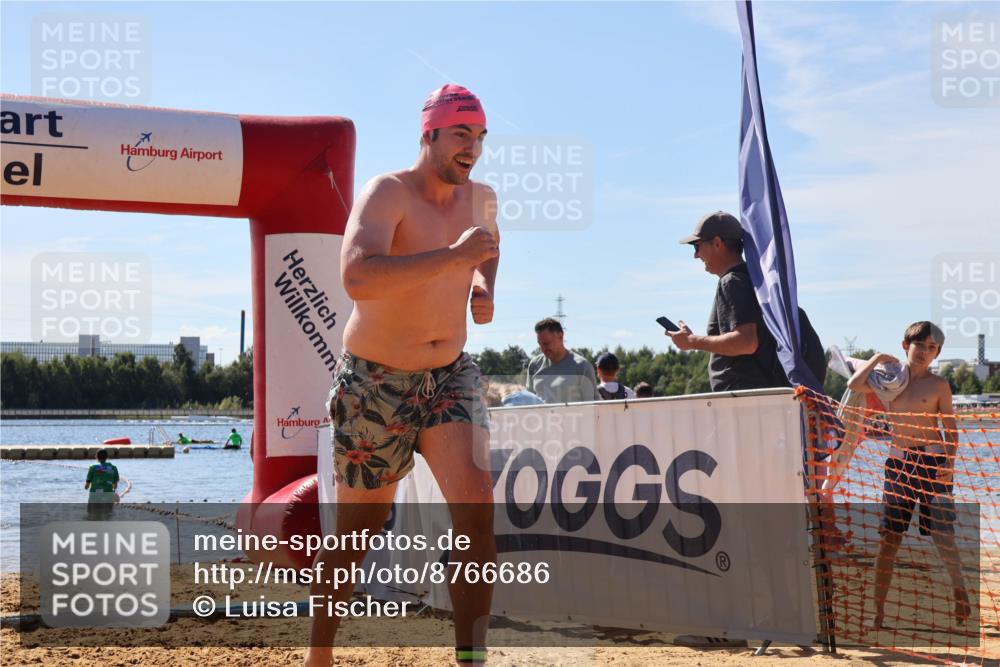 07.09.2025 - 19. Norderstedt Triathlon Luisa Fischer http://msf.ph/oto/8766686 07.09.2025 12:41:25 Schwimmen 315 meine-sportfotos.de