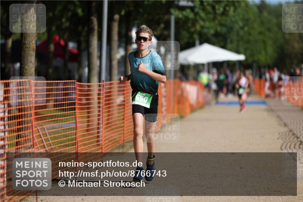 07.09.2025 - 19. Norderstedt Triathlon Michael Strokosch http://msf.ph/oto/8766743 07.09.2025 10:50:44 Laufen 650 meine-sportfotos.de
