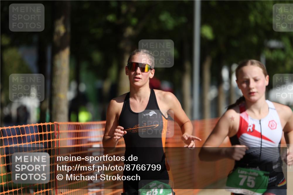 07.09.2025 - 19. Norderstedt Triathlon Michael Strokosch http://msf.ph/oto/8766799 07.09.2025 10:50:59 Laufen 75, 687 meine-sportfotos.de