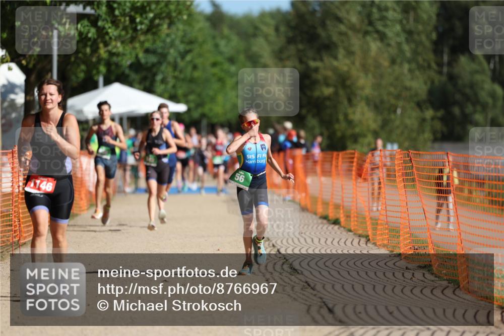 07.09.2025 - 19. Norderstedt Triathlon Michael Strokosch http://msf.ph/oto/8766967 07.09.2025 10:51:30 Laufen 56, 648, 673, 686, 1146 meine-sportfotos.de