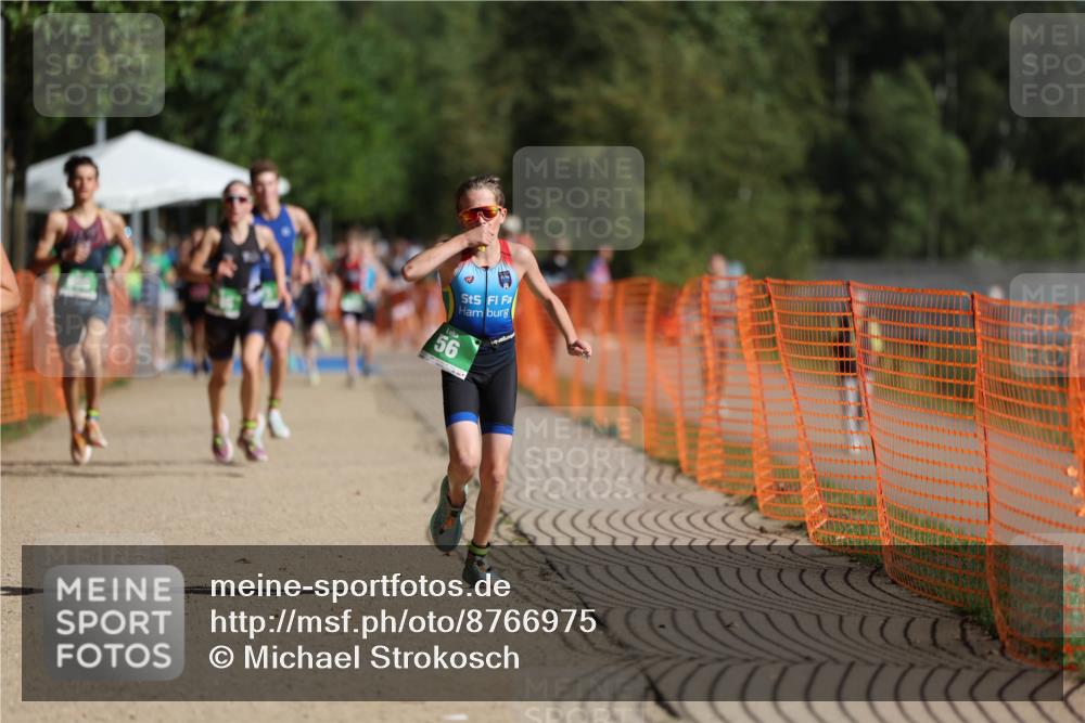 07.09.2025 - 19. Norderstedt Triathlon Michael Strokosch http://msf.ph/oto/8766975 07.09.2025 10:51:31 Laufen 56, 648, 673, 686, 1146 meine-sportfotos.de
