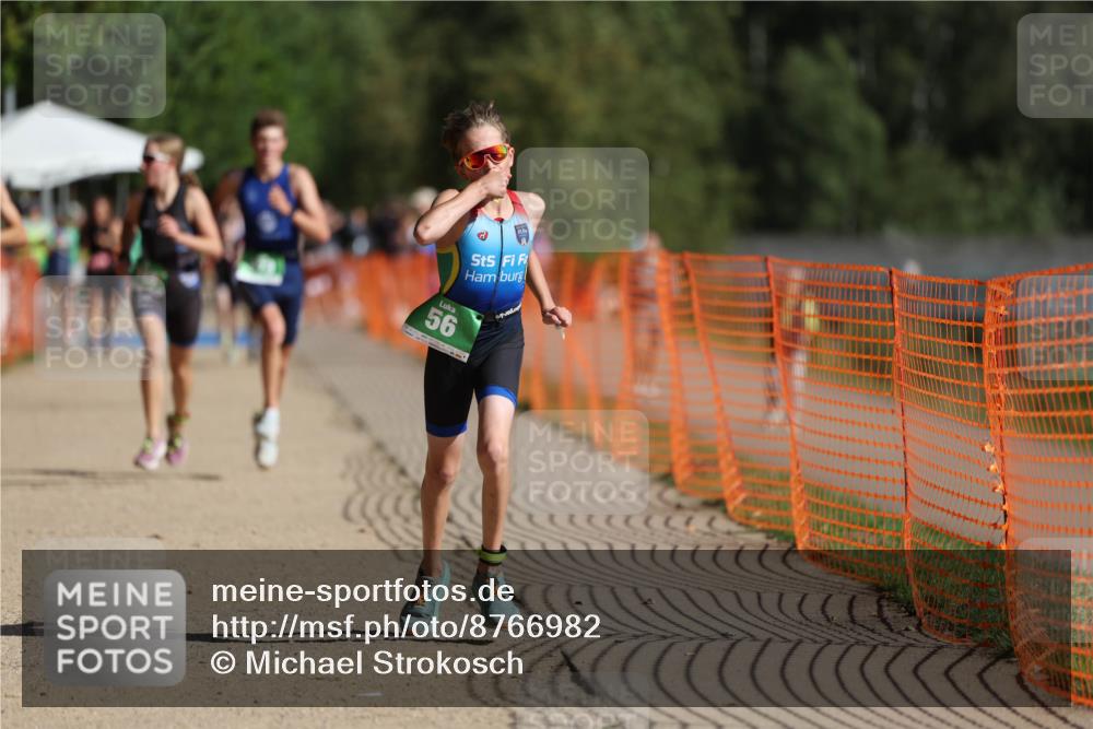 07.09.2025 - 19. Norderstedt Triathlon Michael Strokosch http://msf.ph/oto/8766982 07.09.2025 10:51:32 Laufen 56, 648, 673, 686, 1146 meine-sportfotos.de