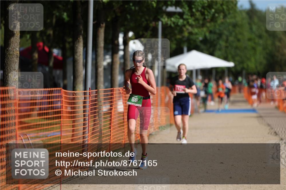 07.09.2025 - 19. Norderstedt Triathlon Michael Strokosch http://msf.ph/oto/8767165 07.09.2025 10:52:14 Laufen 86 meine-sportfotos.de