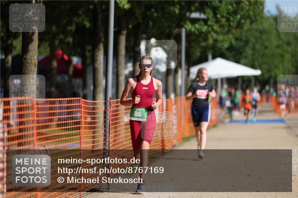 07.09.2025 - 19. Norderstedt Triathlon Michael Strokosch http://msf.ph/oto/8767169 07.09.2025 10:52:15 Laufen 86, 1130 meine-sportfotos.de