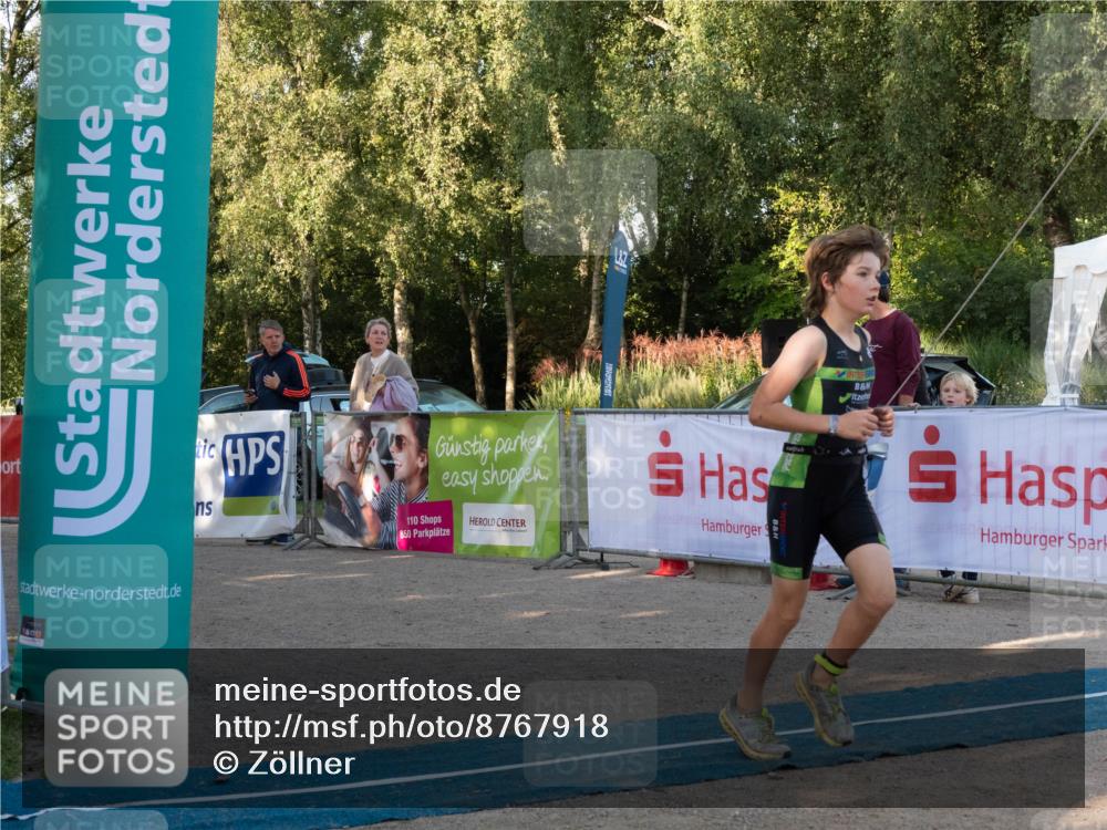 07.09.2025 - 19. Norderstedt Triathlon Zöllner http://msf.ph/oto/8767918 07.09.2025 09:12:20 Ziel 1 meine-sportfotos.de