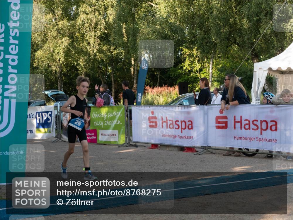 07.09.2025 - 19. Norderstedt Triathlon Zöllner http://msf.ph/oto/8768275 07.09.2025 09:16:48 Ziel 21, 26 meine-sportfotos.de