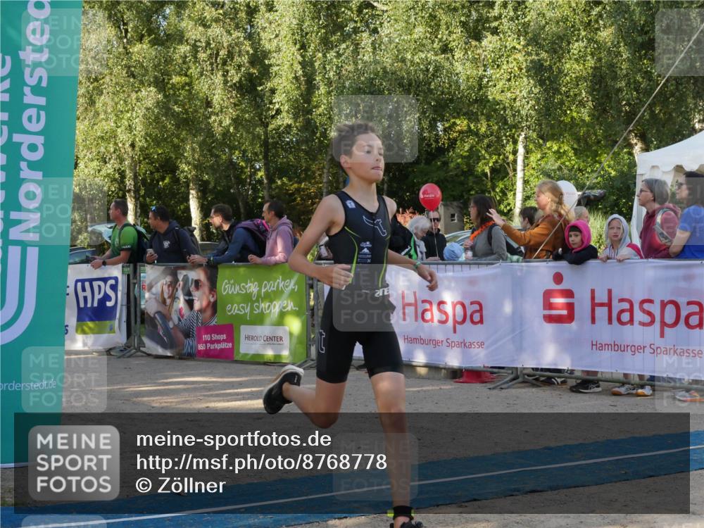 07.09.2025 - 19. Norderstedt Triathlon Zöllner http://msf.ph/oto/8768778 07.09.2025 09:47:28 Ziel 568 meine-sportfotos.de