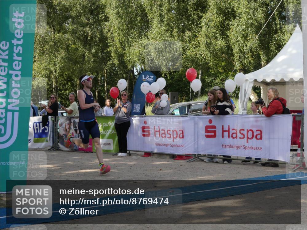 07.09.2025 - 19. Norderstedt Triathlon Zöllner http://msf.ph/oto/8769474 07.09.2025 10:37:24 Ziel 1149 meine-sportfotos.de