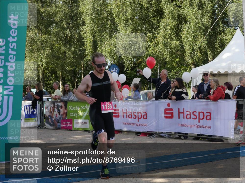 07.09.2025 - 19. Norderstedt Triathlon Zöllner http://msf.ph/oto/8769496 07.09.2025 10:38:49 Ziel 1138 meine-sportfotos.de