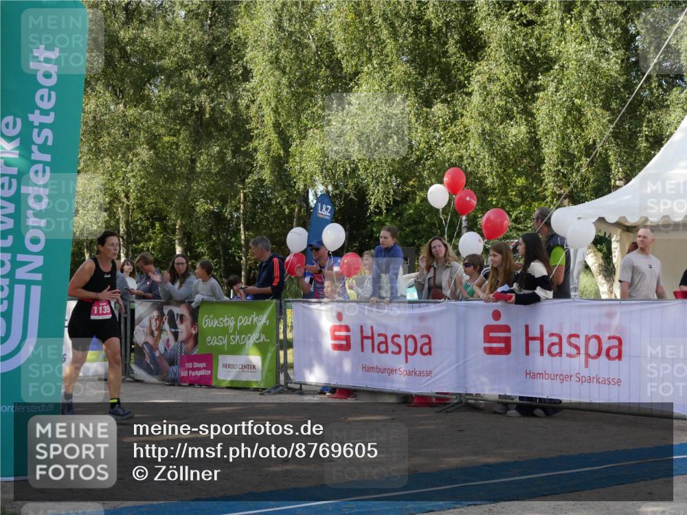 07.09.2025 - 19. Norderstedt Triathlon Zöllner http://msf.ph/oto/8769605 07.09.2025 10:44:28 Ziel 1135 meine-sportfotos.de