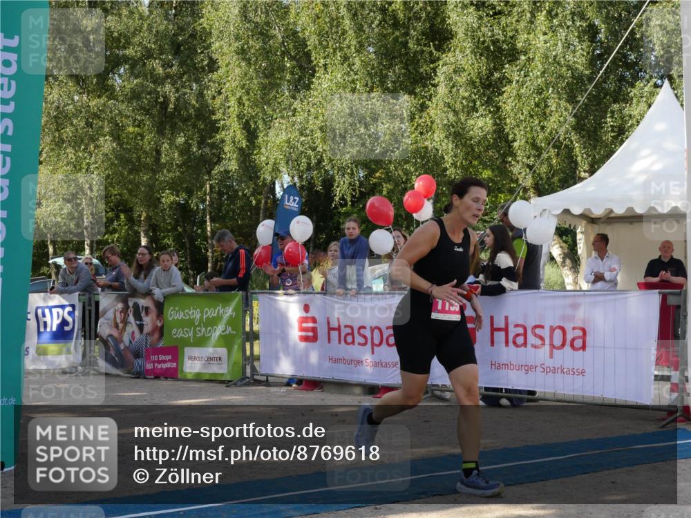 07.09.2025 - 19. Norderstedt Triathlon Zöllner http://msf.ph/oto/8769618 07.09.2025 10:44:30 Ziel 1135 meine-sportfotos.de