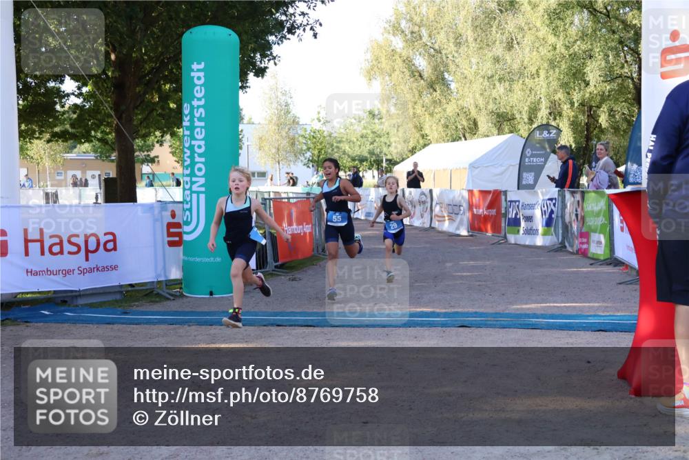 07.09.2025 - 19. Norderstedt Triathlon Zöllner http://msf.ph/oto/8769758 07.09.2025 09:14:13 Ziel 3, 14, 29, 45, 55 meine-sportfotos.de