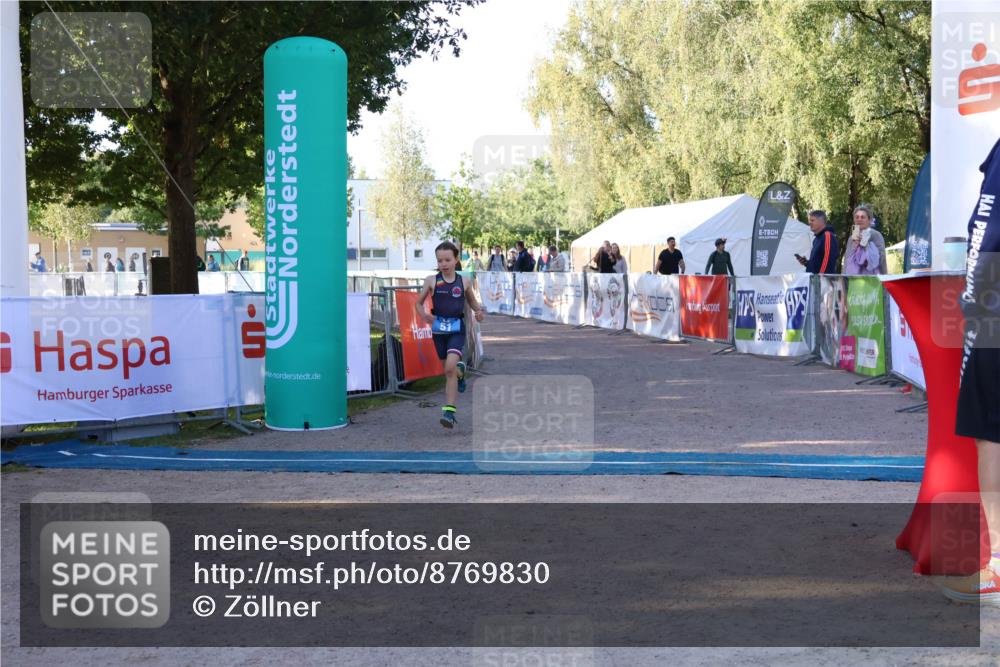 07.09.2025 - 19. Norderstedt Triathlon Zöllner http://msf.ph/oto/8769830 07.09.2025 09:14:53 Ziel 30, 51 meine-sportfotos.de