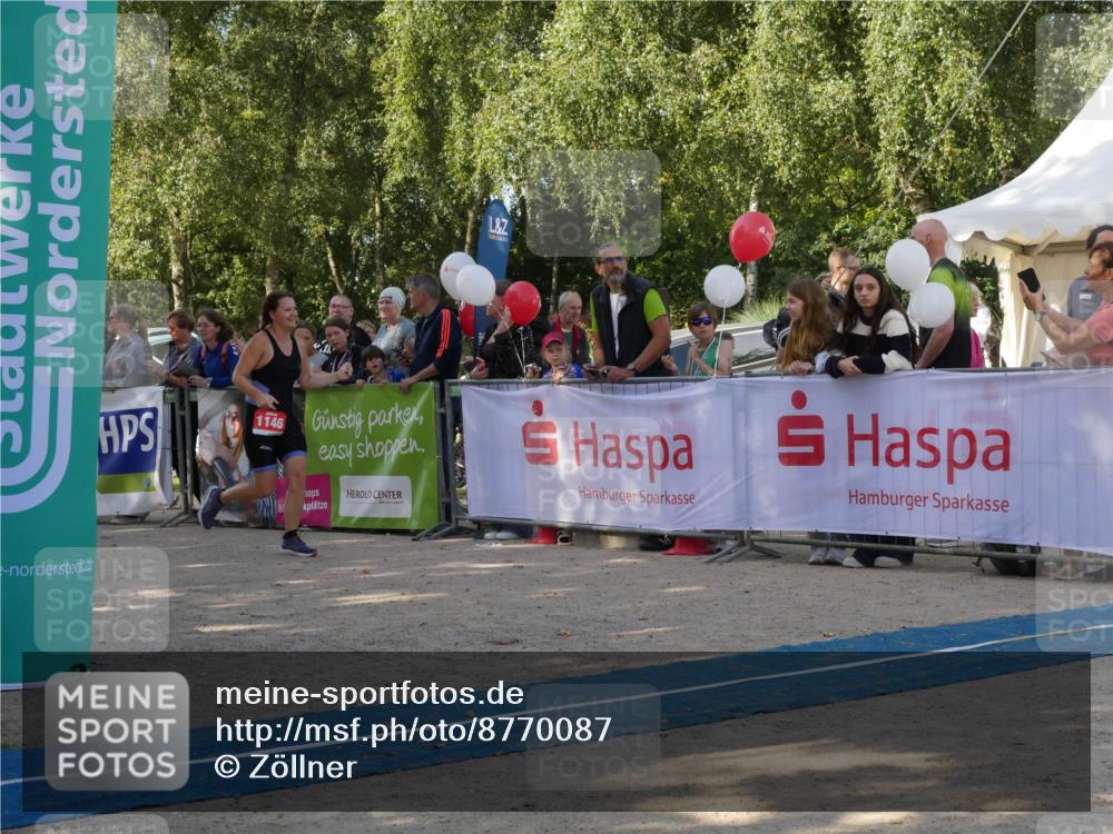 07.09.2025 - 19. Norderstedt Triathlon Zöllner http://msf.ph/oto/8770087 07.09.2025 10:52:07 Ziel 1146 meine-sportfotos.de
