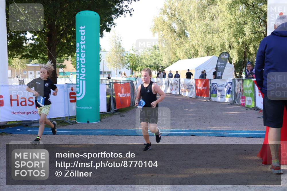 07.09.2025 - 19. Norderstedt Triathlon Zöllner http://msf.ph/oto/8770104 07.09.2025 09:17:04 Ziel 6, 28 meine-sportfotos.de