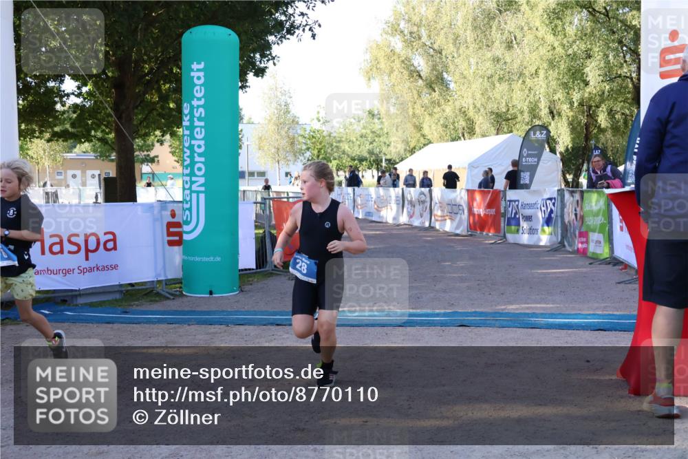 07.09.2025 - 19. Norderstedt Triathlon Zöllner http://msf.ph/oto/8770110 07.09.2025 09:17:04 Ziel 6, 28 meine-sportfotos.de