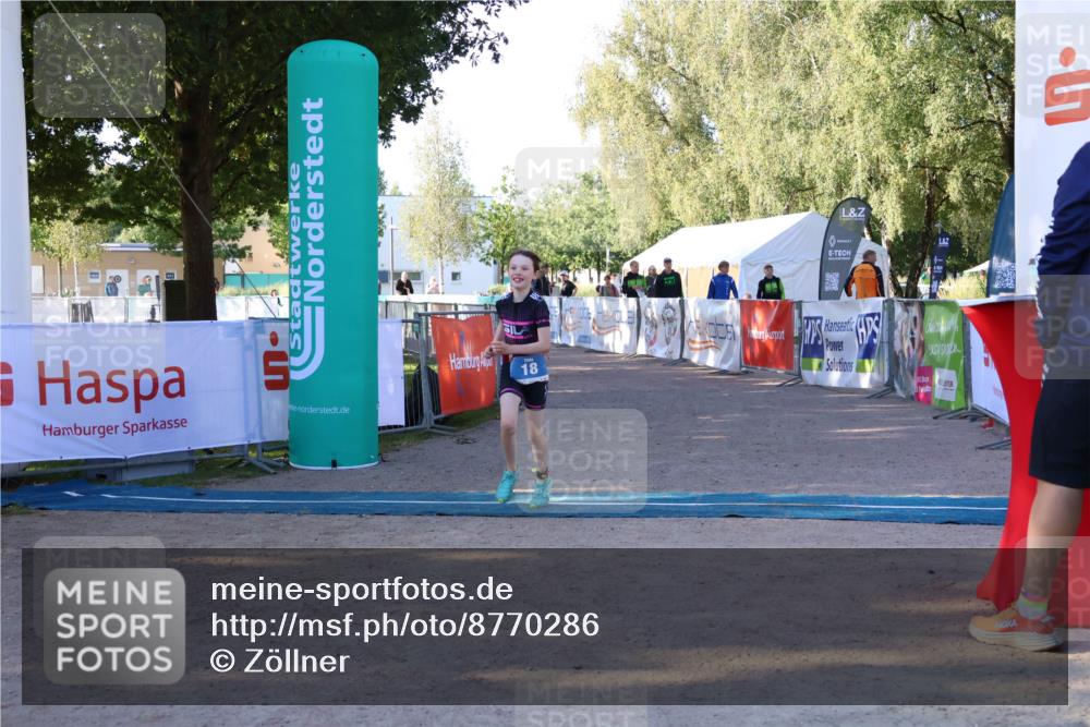 07.09.2025 - 19. Norderstedt Triathlon Zöllner http://msf.ph/oto/8770286 07.09.2025 09:18:42 Ziel 18 meine-sportfotos.de