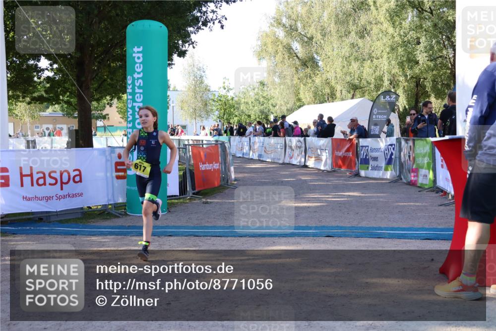 07.09.2025 - 19. Norderstedt Triathlon Zöllner http://msf.ph/oto/8771056 07.09.2025 09:49:16 Ziel 617 meine-sportfotos.de