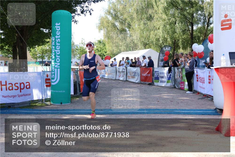 07.09.2025 - 19. Norderstedt Triathlon Zöllner http://msf.ph/oto/8771938 07.09.2025 10:37:24 Ziel 1149 meine-sportfotos.de