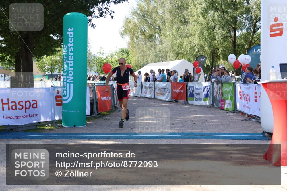 07.09.2025 - 19. Norderstedt Triathlon Zöllner http://msf.ph/oto/8772093 07.09.2025 10:42:13 Ziel 1148 meine-sportfotos.de