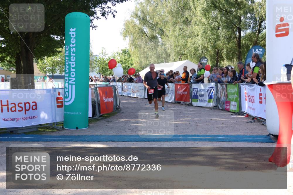 07.09.2025 - 19. Norderstedt Triathlon Zöllner http://msf.ph/oto/8772336 07.09.2025 10:48:21 Ziel 1110, 1151 meine-sportfotos.de