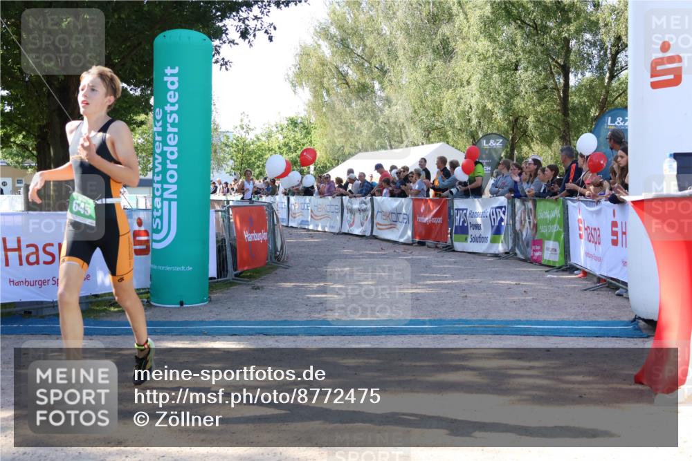 07.09.2025 - 19. Norderstedt Triathlon Zöllner http://msf.ph/oto/8772475 07.09.2025 10:49:19 Ziel 645, 675 meine-sportfotos.de