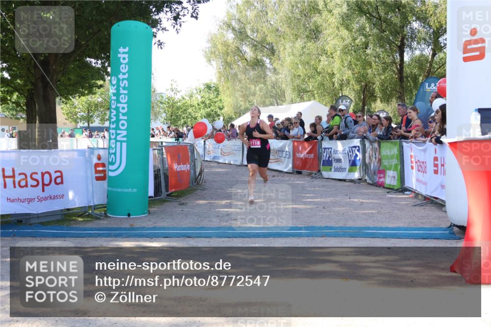 07.09.2025 - 19. Norderstedt Triathlon Zöllner http://msf.ph/oto/8772547 07.09.2025 10:50:29 Ziel 1118 meine-sportfotos.de