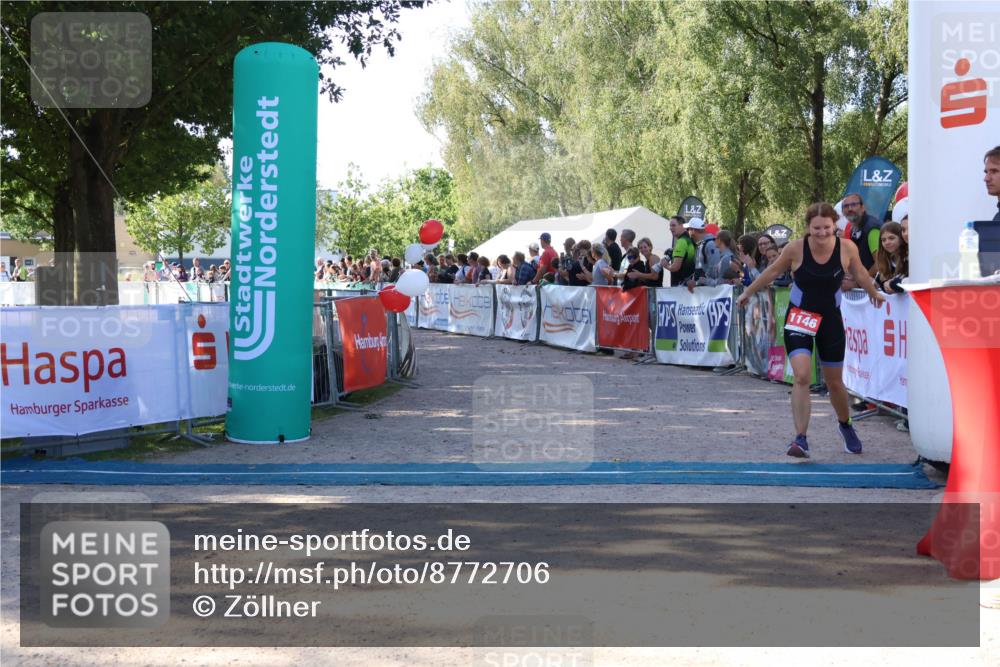 07.09.2025 - 19. Norderstedt Triathlon Zöllner http://msf.ph/oto/8772706 07.09.2025 10:52:08 Ziel 1146 meine-sportfotos.de