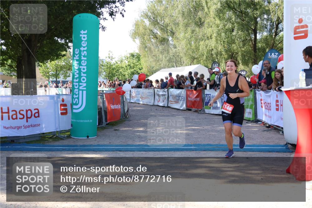07.09.2025 - 19. Norderstedt Triathlon Zöllner http://msf.ph/oto/8772716 07.09.2025 10:52:09 Ziel 667, 1146 meine-sportfotos.de