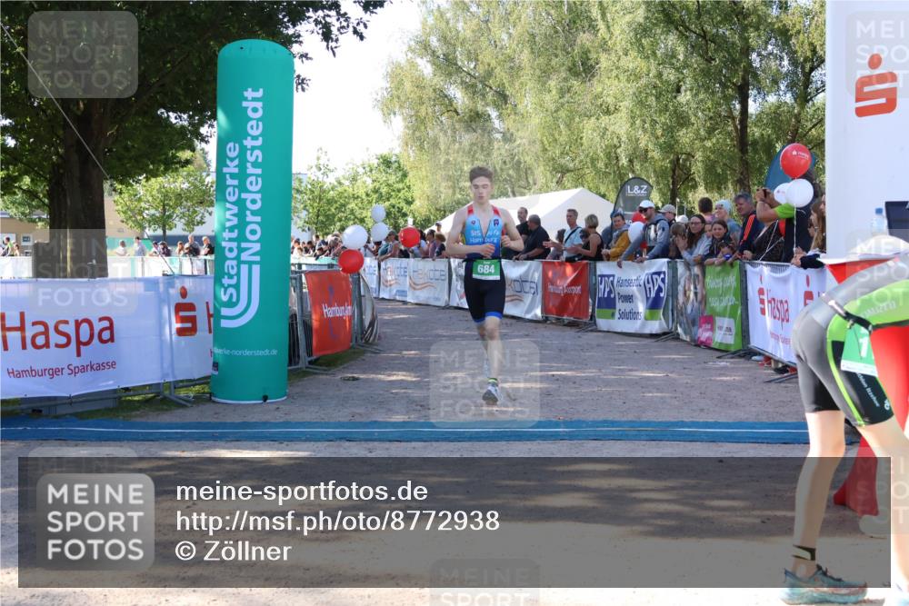 07.09.2025 - 19. Norderstedt Triathlon Zöllner http://msf.ph/oto/8772938 07.09.2025 10:53:54 Ziel 684 meine-sportfotos.de