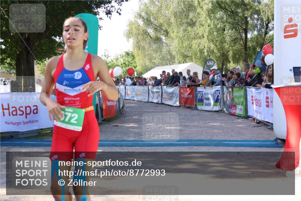 07.09.2025 - 19. Norderstedt Triathlon Zöllner http://msf.ph/oto/8772993 07.09.2025 10:54:06 Ziel 96, 672 meine-sportfotos.de
