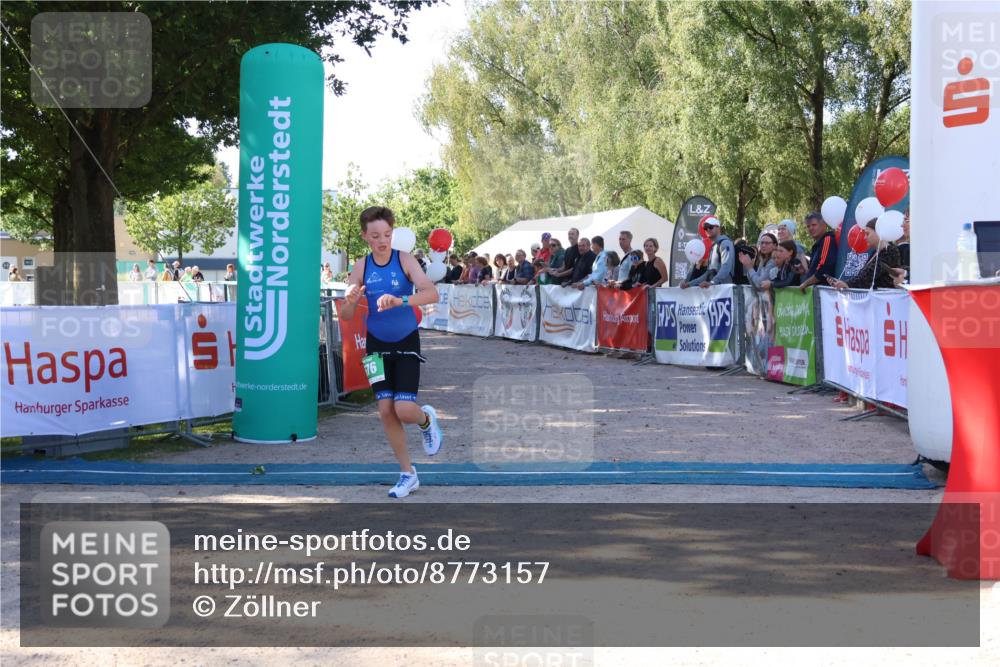 07.09.2025 - 19. Norderstedt Triathlon Zöllner http://msf.ph/oto/8773157 07.09.2025 10:55:19 Ziel 676 meine-sportfotos.de