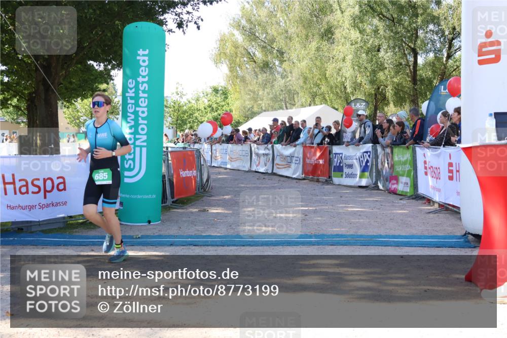 07.09.2025 - 19. Norderstedt Triathlon Zöllner http://msf.ph/oto/8773199 07.09.2025 10:55:38 Ziel 685 meine-sportfotos.de