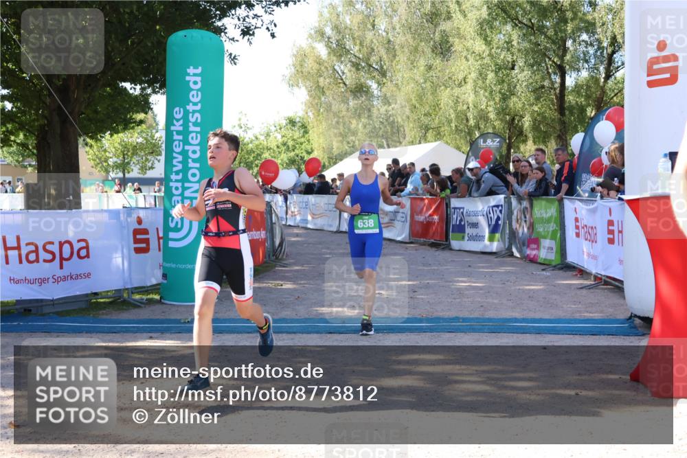 07.09.2025 - 19. Norderstedt Triathlon Zöllner http://msf.ph/oto/8773812 07.09.2025 10:58:09 Ziel 60, 638 meine-sportfotos.de