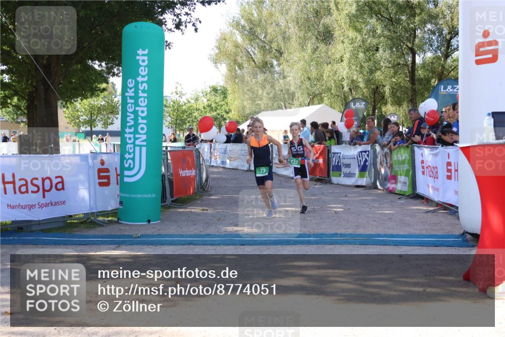 07.09.2025 - 19. Norderstedt Triathlon Zöllner http://msf.ph/oto/8774051 07.09.2025 10:59:51 Ziel 73, 132 meine-sportfotos.de