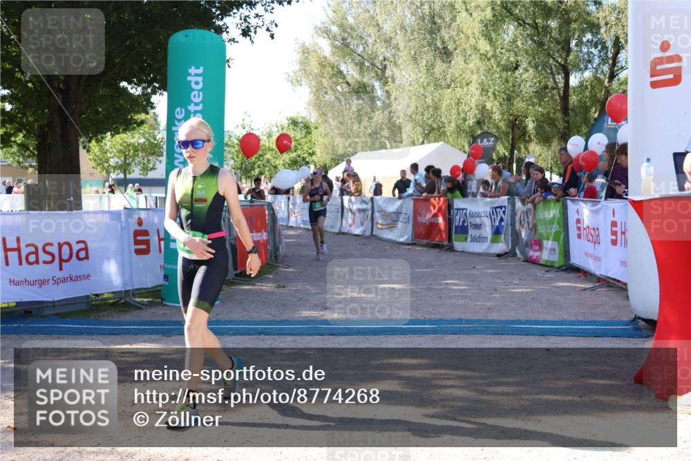 07.09.2025 - 19. Norderstedt Triathlon Zöllner http://msf.ph/oto/8774268 07.09.2025 11:01:11 Ziel 62, 123, 127 meine-sportfotos.de