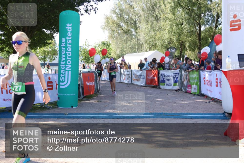 07.09.2025 - 19. Norderstedt Triathlon Zöllner http://msf.ph/oto/8774278 07.09.2025 11:01:12 Ziel 62, 123, 127 meine-sportfotos.de