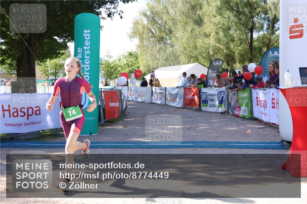 07.09.2025 - 19. Norderstedt Triathlon Zöllner http://msf.ph/oto/8774449 07.09.2025 11:02:04 Ziel 74 meine-sportfotos.de