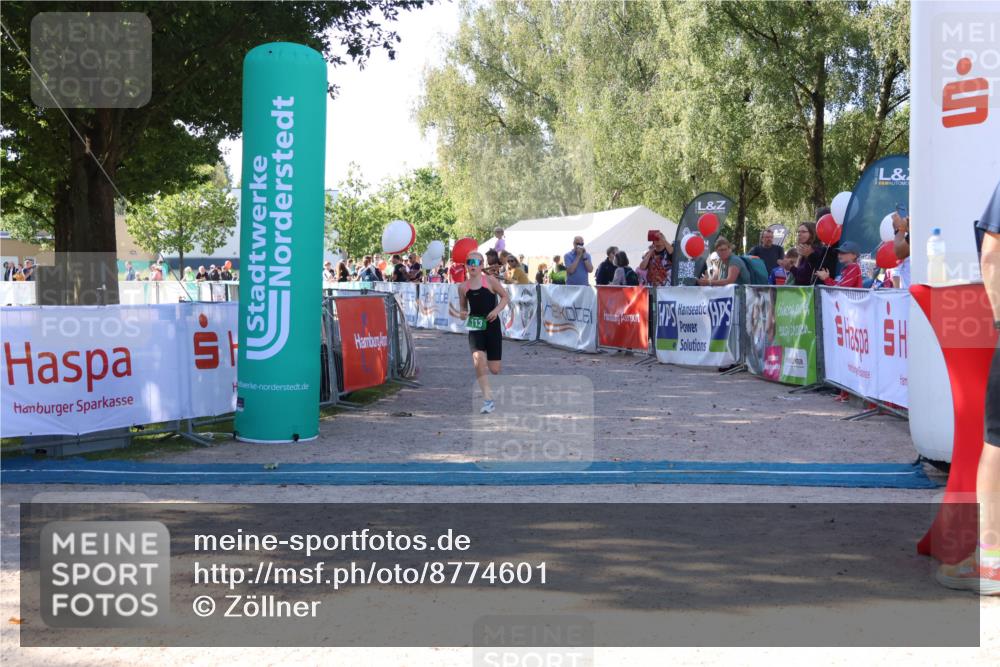 07.09.2025 - 19. Norderstedt Triathlon Zöllner http://msf.ph/oto/8774601 07.09.2025 11:03:53 Ziel 113 meine-sportfotos.de
